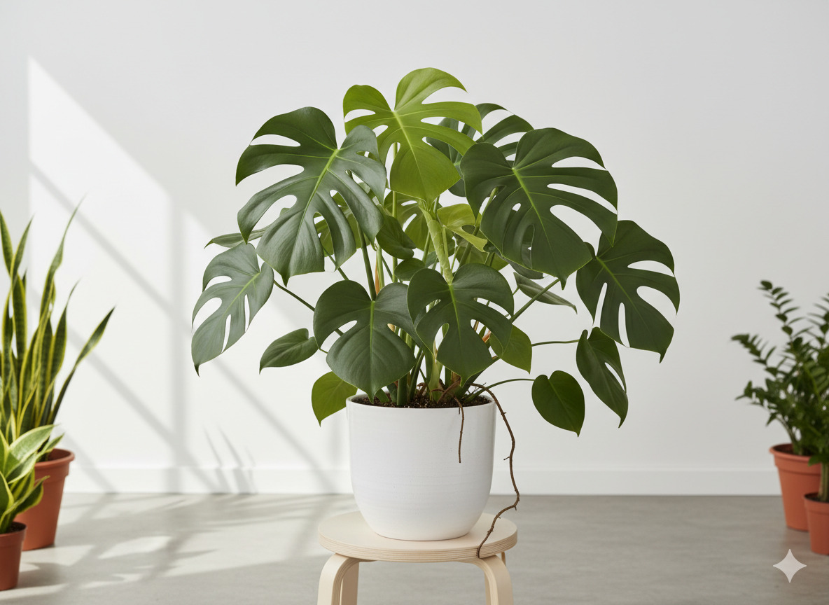Monstera Deliciosa en maceta