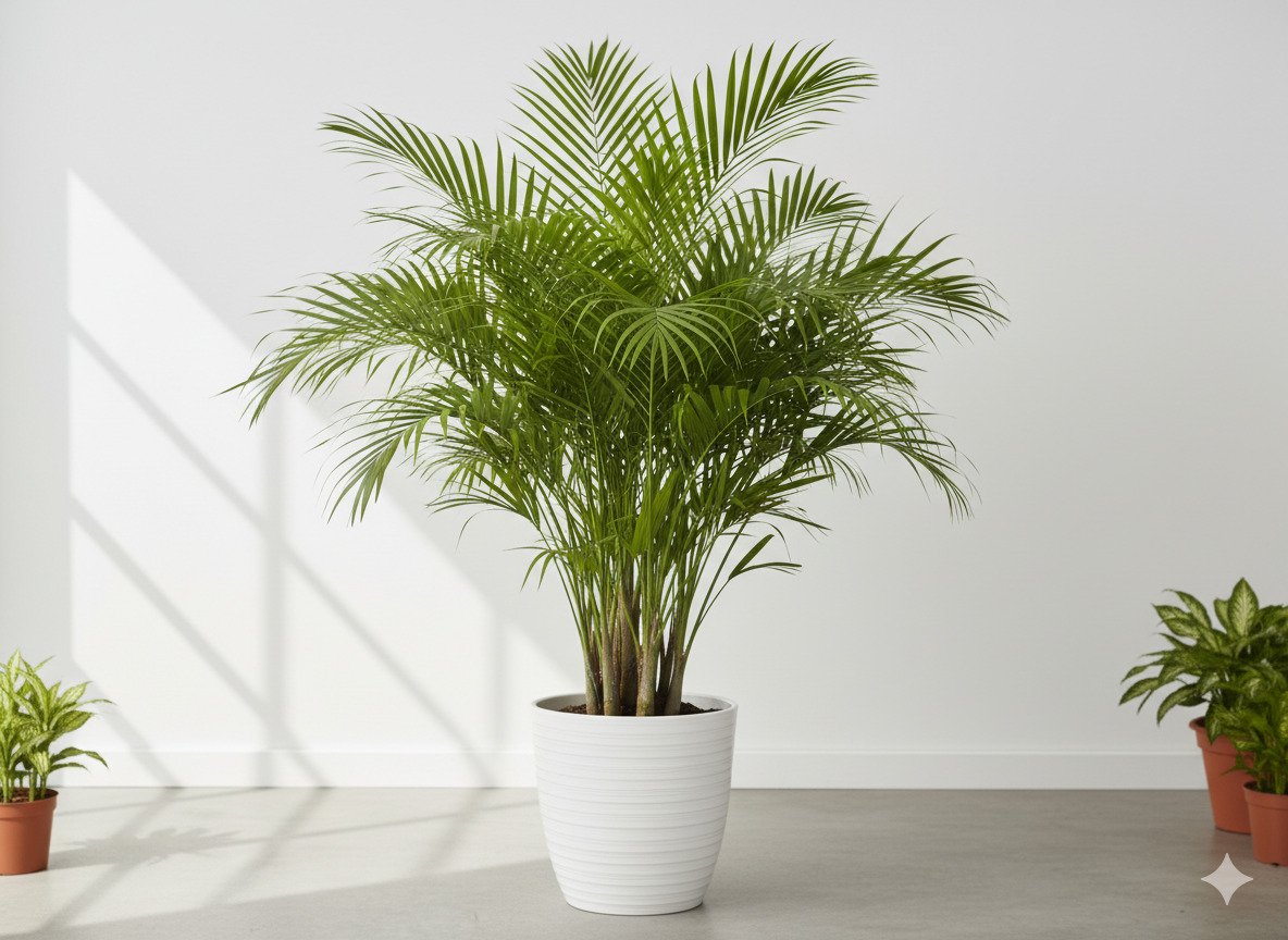 Palmera Areca en maceta